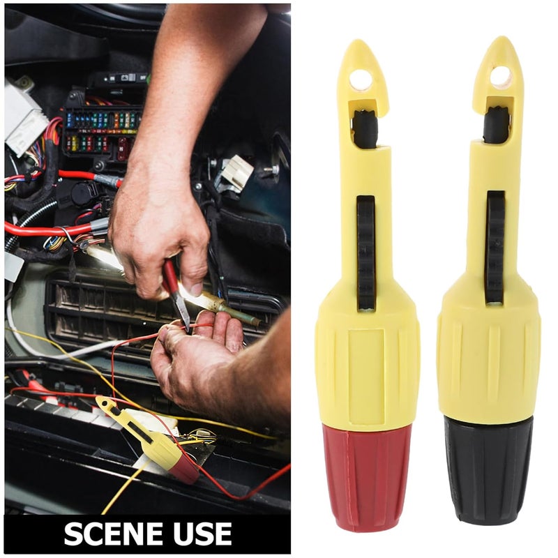 2 Pcs Non Destructive Multimeter Probe Wire Piercing Automotive Electrical Test Leads - Image 3